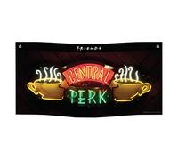 Stc Amigos - Banner de pared de tela - Central Perk - 95 cm x 47 cm