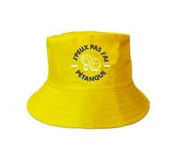 STC - BOB Amarillo Adulto PUEDO NO TENGO PETANCA