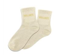 STC, Calcetines de lentejuelas - BRILLANTE, amarillo