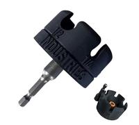 STC Clave Adjunta-Hexagon Destornillador, taladro robusto | Adaptador de mantenimiento compacto, conjunto de fijación sinlips con una fuerte retención para reparación, ensamblaje, artesanos, manitas,