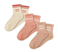 STC - Juego de calcetines con purpurina