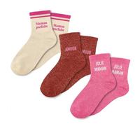 STC - Juego de calcetines con purpurina para mamá perfecta