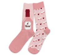 STC - Par de calcetines de algodón pasión rosada para hombre