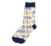 STC - Calcetines para bicicleta con diseño de pasión T39-45, multicolor