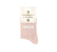 STC Calcetines Princesa con Lentejuelas para Niña, Multicolor, Talla única