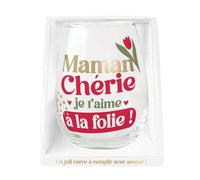 STC Vidrio Redondo Mamá Querida de Amor