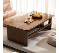 STCERY Mesa De Tatami Baja Japonesa, Mesa De Té De Piso De Madera con Almacenamiento, Resistente Y Estable, Fácil De Montar para Uso En Interiores Y Exteriores(60cm/23.6in)