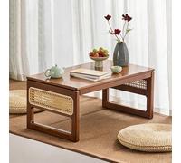 STCERY Mesa Plegable De Bambú Japonesa, Mesa De Centro Tatami Portátil, Diseño Compacto Que Ahorra Espacio, Ideal para Meditar, Comer Y Tomar Té(69.5 * 28.5 * 40cm/27.4 * 11.2 * 15.7in)