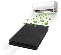 STCRERAG almohadillas de carbono de corte para ajuste filtros de carbón activado universales, filtro de aire, filtros de repuesto para purificadores de aire acondicionado (1.22m*0.2m*3mm(2PCS))