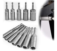 STCRERAG Llave de Vaso 1/4 de Impacto Profunda - Adaptadores de 1/4 Pulgadas y Tuerca de Enchufe de 6-19 mm