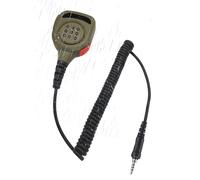 stdgove Ham Radio - Micrófono con altavoz de 3,5 mm roscado Ptt para Yaesu Standard Horizon ft-270 vx-6r hx210 vx-120 vx-170 vx-6 vx-7r vx6r Walkie Talkies (bronceado)