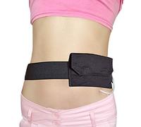 STDNERY Cinturón For Sonda Gástrica, Cinturón For Diálisis Peritoneal Abdominal Con Bolsillo For Catéter, Soporte For Sondas De Gastrostomía Y Accesorios(Black)
