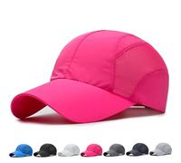 Stead Trekair Sport Cap - Men Women Lightweight Breathabl Quick-Dry Mesh Hat, Breathable Mesh Breathable Hat,for Pickleball, Tennis, Running, Outdoor. (Pink)