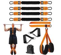 Steadilty Pull up Band, Steadilty Pull up Assistance Bands, Adjustable Assistance Strength Resistance Training Bands, Enhanced Stability & Full Upper Body Workout, Fits All Pull-Up Bars (Orange,300lb)