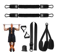 Steadilty Pull up Band, Steadilty Pull up Assistance Bands, Adjustable Assistance Strength Resistance Training Bands, Enhanced Stability & Full Upper Body Workout, Fits All Pull-Up Bars (Black,150lb)