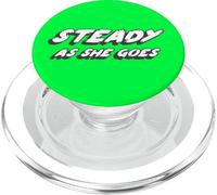 Steady as She Goes | 2000's Music Song White PopSockets PopGrip para MagSafe