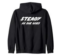 Steady as She Goes | 2000's Music Song White Sudadera con Capucha