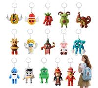 Steal a Brainrot Figura de Colección, 15pcs Steal a Brainrot Figura Llavero, Italiano Brainrot Figuras de Acción Set, Brainrot Italiano Juguetes, Decoraciones de Escritorio, Regalos para Fans, Amigos