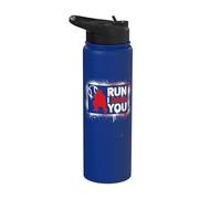 Steal I Dare You Baseball Catcher Baseball Player Baseball Stainless Steel Insulated Water Bottle