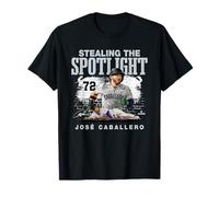 Stealing The Spotlight José Caballero New York MLBPA Camiseta