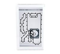 Stealkey Customs Lian Li O11D Mini Front MK2 D5 Distroplate - Acryl - schwarz
