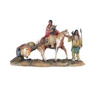 StealStreet Paykoc Imports ss-g-11392 Nativo Americano Familia Coleccionable Indio Figura Escultura Estatua