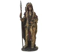 StealStreet ss-g-11358 Nativo Americano Guerrero Indio Coleccionable decoración Estatua de Figura Decorativa