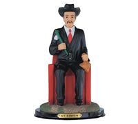 StealStreet SS-G-312.59 - Figura Decorativa de San Simón, 30,5 cm, Color Negro y Rojo