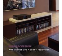 Stealth Base Connect Altavoz base bluetooth internet/DAB+/FM USB AUX Auna