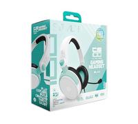 STEALTH C6-100 - Auriculares para juegos BURST Edition, color verde azulado, compatibles con consolas de la generación actual, con micrófono flexible, conector de 3.5 mm, cable de 1.5 m, ligeros,