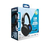 STEALTH C6-100 Azul Casco Gaming Over Ear para PS4/PS5, Xbox, Nintendo Switch, PC, Micrófono Flexible, Conector de 3.5mm, Cable 1.5m, Ligero, cómodo y Duradero