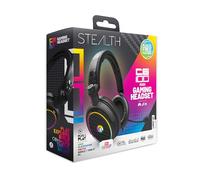 Stealth C6-100 con LED Casco Gaming Over Ear para PS4/PS5, Xbox, Nintendo Switch, PC, Micrófono Flexible, Conector de 3.5mm, Cable 1.5m, Ligero, cómodo y Duradero