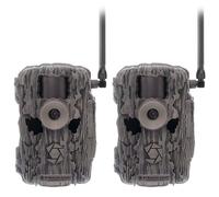 Stealth Cam Fusion MAX - Juego de 2 cámaras de Caza de Doble SIM de 36 MP y vídeo HD 1080p, Velocidad de Disparo 0,35 Segundos, Control por aplicación