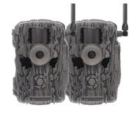 Stealth CAM Fusion X-Pro - Paquete de 2 cámaras de Caza inalámbricas con Doble SIM de 36 MP y Video HD 720P de Velocidad de Disparo de 0.4 Segundos, Disponible en AT&T y Verizon