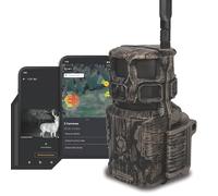 Stealth CAM Revolver Pro 3.0 360 - Cámara de Seguridad Celular para Interiores y Exteriores, Fotos de 50 MP, Video QHD 1440P con detección de Audio de Doble núcleo AI con Alerta de Rack, Control de