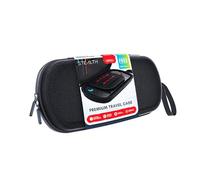 STEALTH Funda Compatible con Nintendo Switch 2 - Funda de Transporte con 12 Soportes para Tarjetas de Juego, Negro Ligero y Duradero