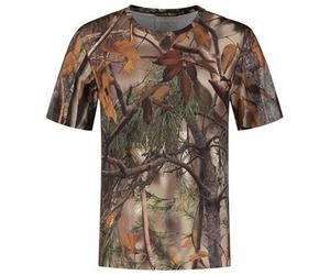 Stealth Gear Camiseta manga corta camuflaje estampado bosque M