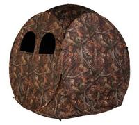 Stealth Gear Tienda de camuflaje Escondite cuadrado de dos hombres marrón