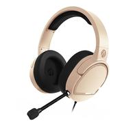 Stealth Panther Sand - Auriculares de Juego Supra-Ear PS4/PS5, Xbox, Switch, PC con micrófono Flexible, Conector Jack de 3,5 mm, Cable de 1,5 m, Ligero, cómodo y Duradero