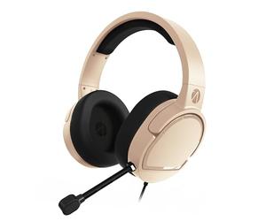 Stealth Panther Sand - Auriculares de Juego Supra-Ear PS4/PS5, Xbox, Switch, PC con micrófono Flexible, Conector Jack de 3,5 mm, Cable de 1,5 m, Ligero, cómodo y Duradero