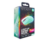 STEALTH Ratón verde pastel para juegos con luz LED de 7 botones, compatible con consolas de juegos y PC