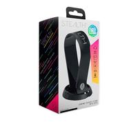 Stealth Soporte para Cascos Gaming con Base - Color Negro, Idóneo para la mayoría de los Cascos, Ayuda a Mantener ordenado tu Espacio de Juego o Laboral