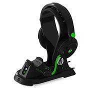 STEALTH SX-C160X XBOX Series S/X Estación de Juego - Cascos gaming, soporte de casco, base de almacenamiento, estación de carga, batería de alta capacidad y cable USB-C para jugar y cargar