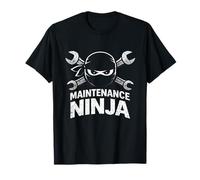 Stealth Technician Reparador Divertido Mantenimiento Ninja Camiseta