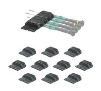 StealthMounts Cajón colmena de precisión para destornilladores, paquete de 10 unidades, organizador modular de cajones de herramientas para controladores de precisión, TPE moldeado por inyección