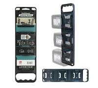 StealthMounts Porta Baterias para Makita 18v con asa | Organizador de Herramientas de batería Makita 18v Transporte y el Almacenamiento