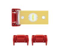 StealthMounts Soporte de nivel universal para 1 unidad, soportes de bloqueo para niveles de burbuja, se adapta a todas las marcas, soportes de almacenamiento de herramientas para camiones o talleres