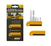 StealthMounts Soportes magnéticos amarillos para herramientas DeWALT XR y Flexvolt