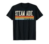 Steam Aide Week Retro Vintage Día de Regreso a Clases Camiseta