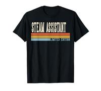 Steam Assistant Week Retro Vintage Día de Regreso a Clases Camiseta